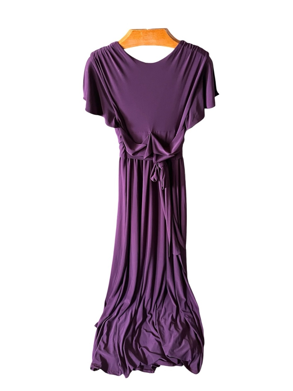 BHLDN Plum Mendoza Jersey Maxi Dress 6 - Picture 10 of 13
